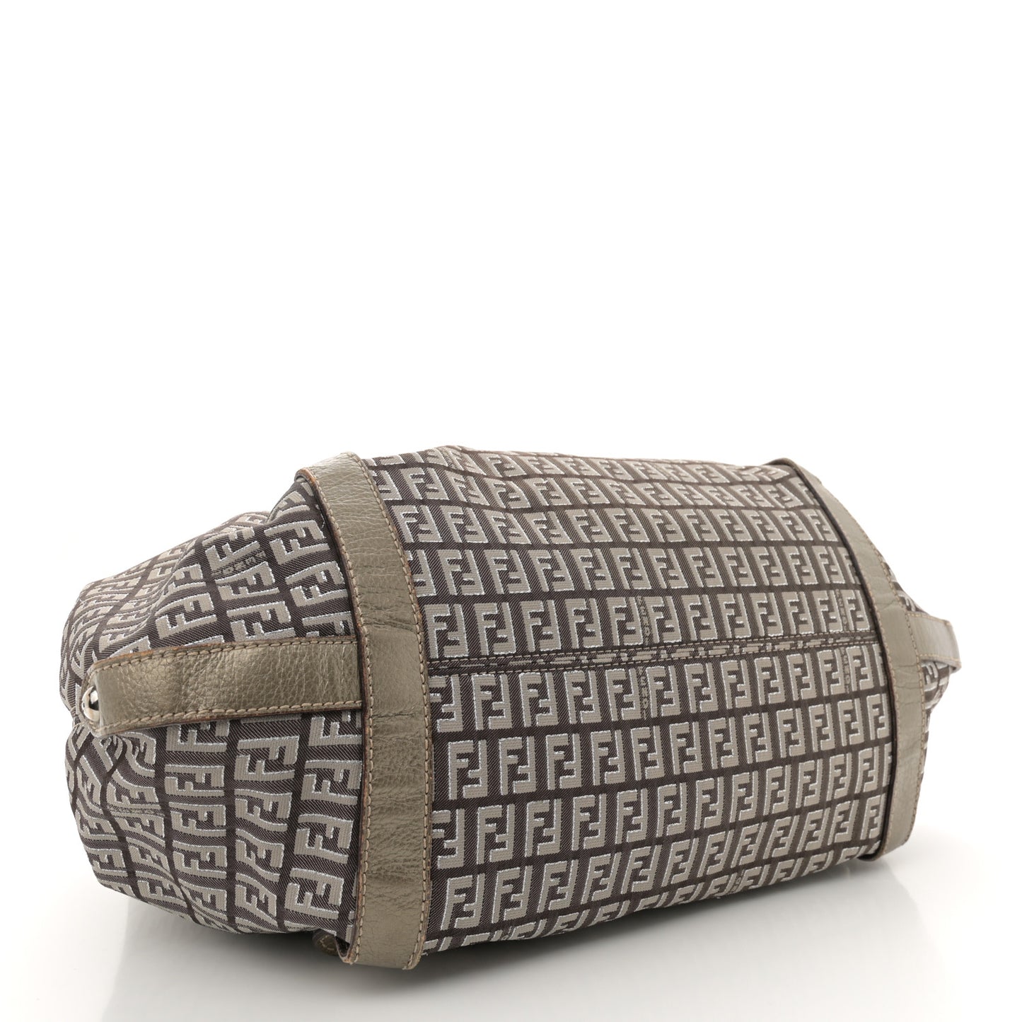 Zucchino Vachetta Shoulder Bag Caffe Argilla Canna di Fucile