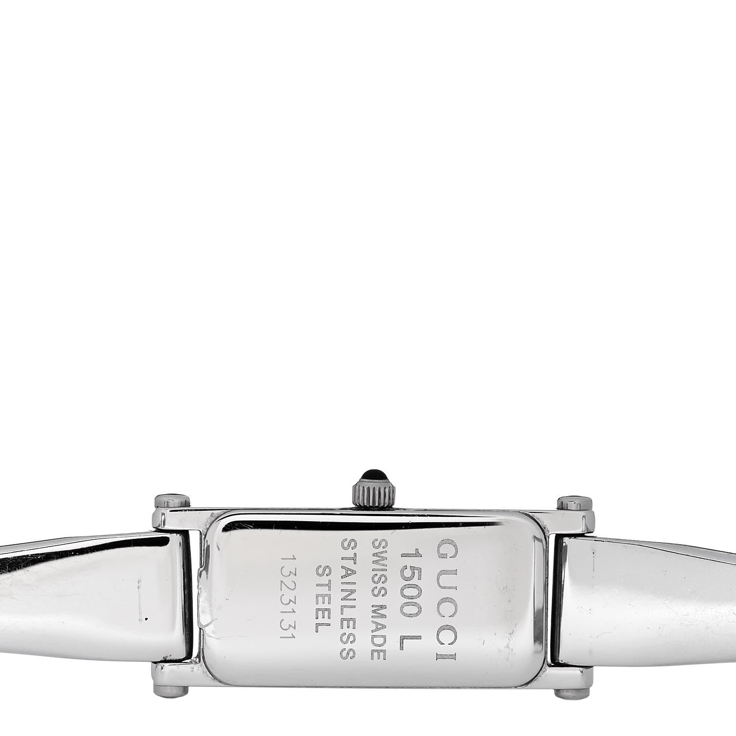 Gucci Stainless Steel 12mm 1500L Quartz Watch Blue 4 of 5