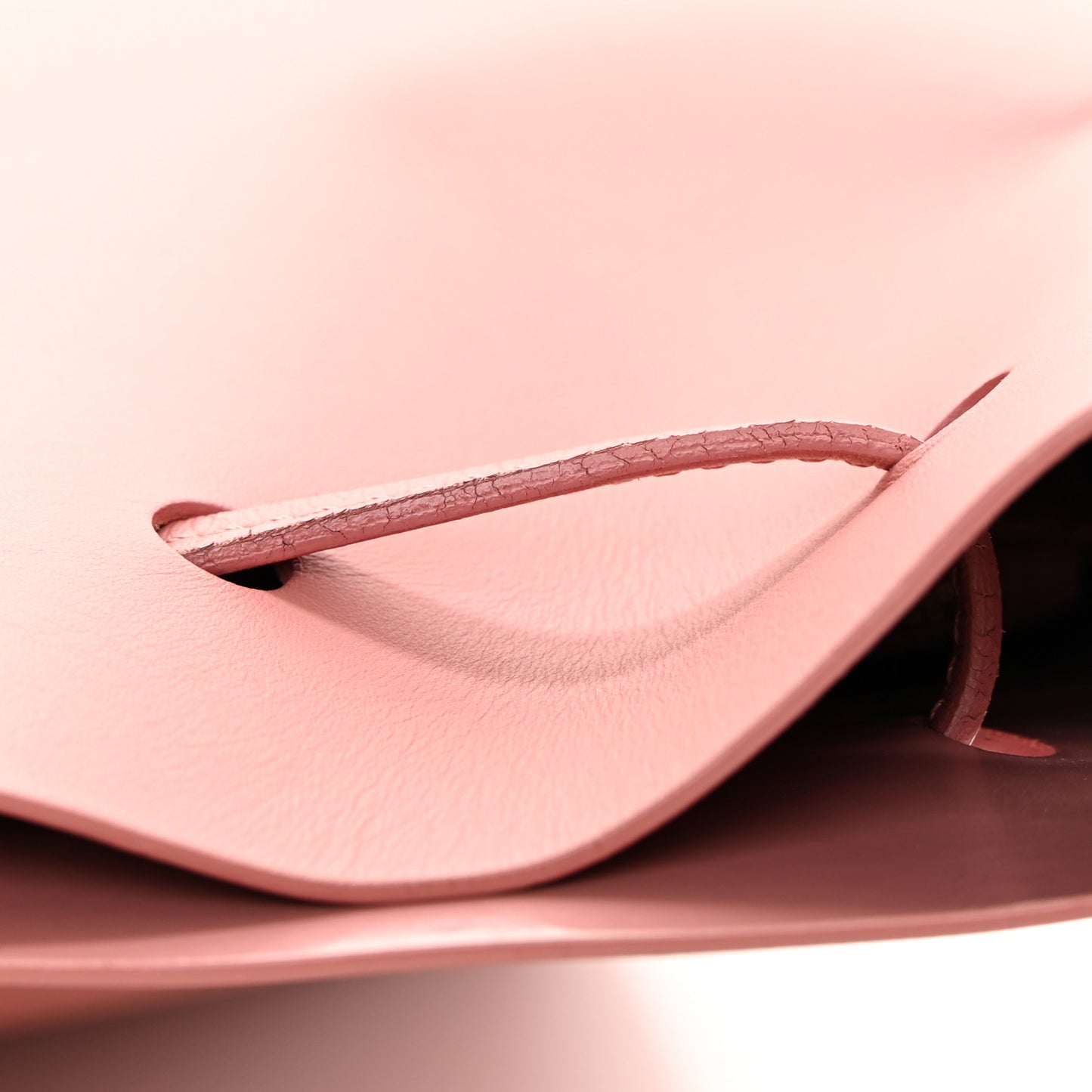 Calfskin Bucket Bag Blush