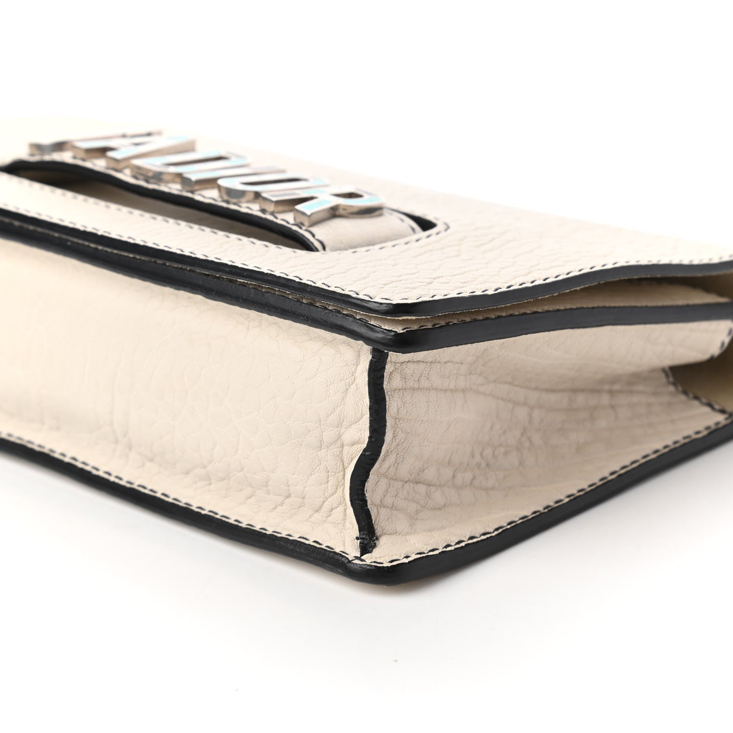 Christian Dior Canyon Grained Lambskin J'Adior Chain Flap Bag Off White 8 of 10