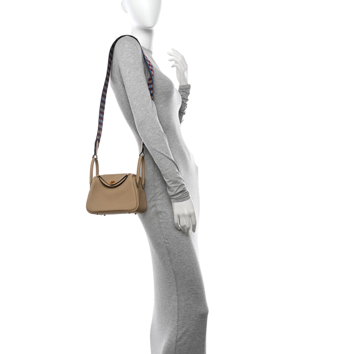 Taurillon Clemence Maxi Quadrille Mini Lindy 20 Trench Bleu Billard Biscuit