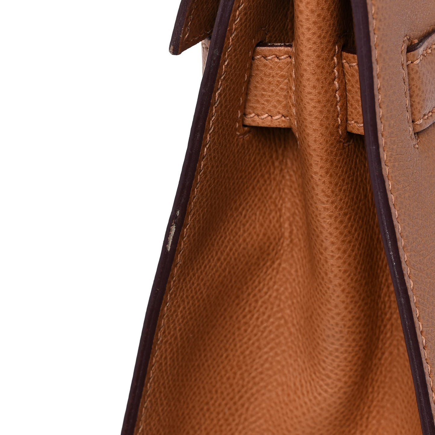 Epsom Kelly Sellier 32 Camel Tabac