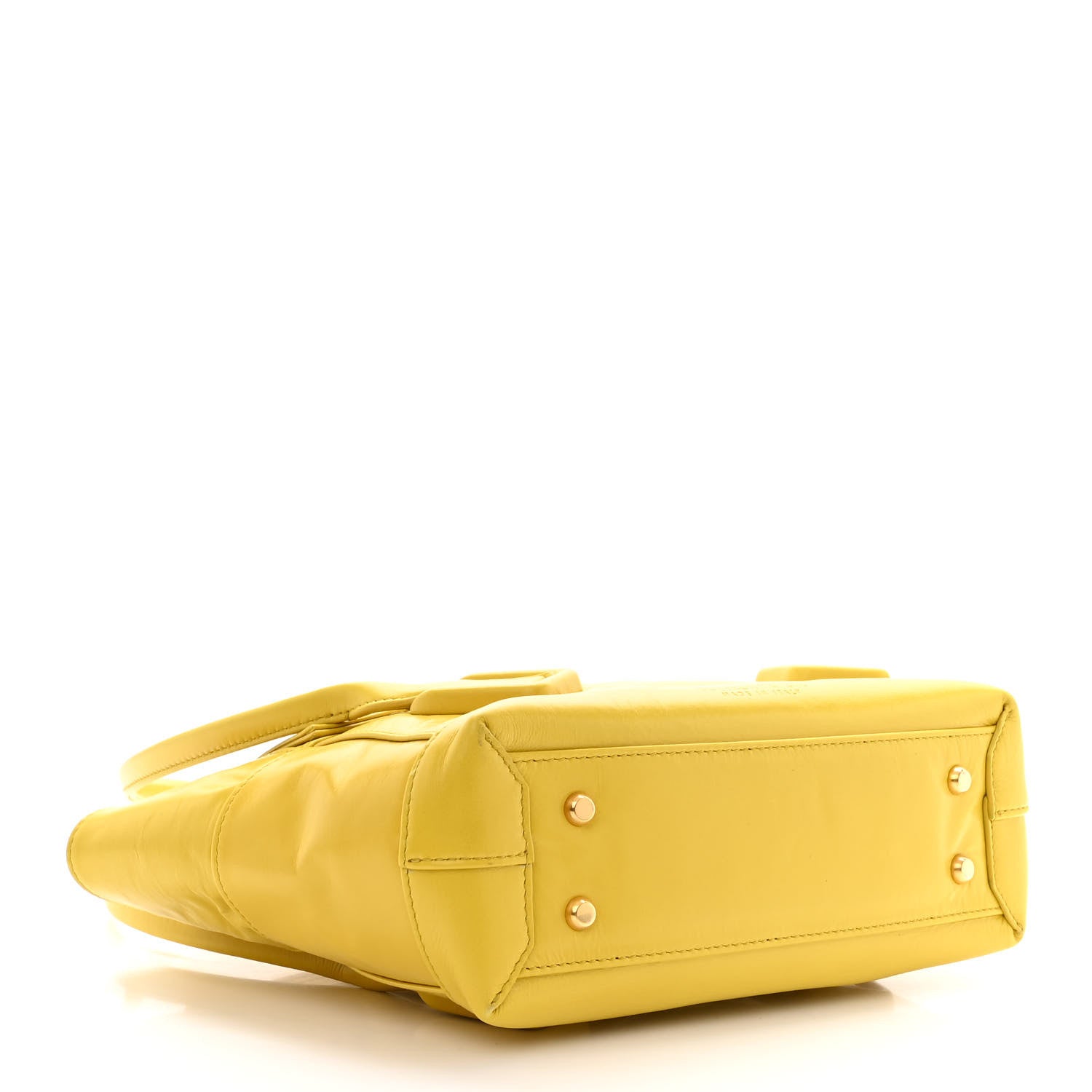 Bottega Veneta Paper Calfskin Maxi Intrecciato Small Arco Mirabelle 4 of 10