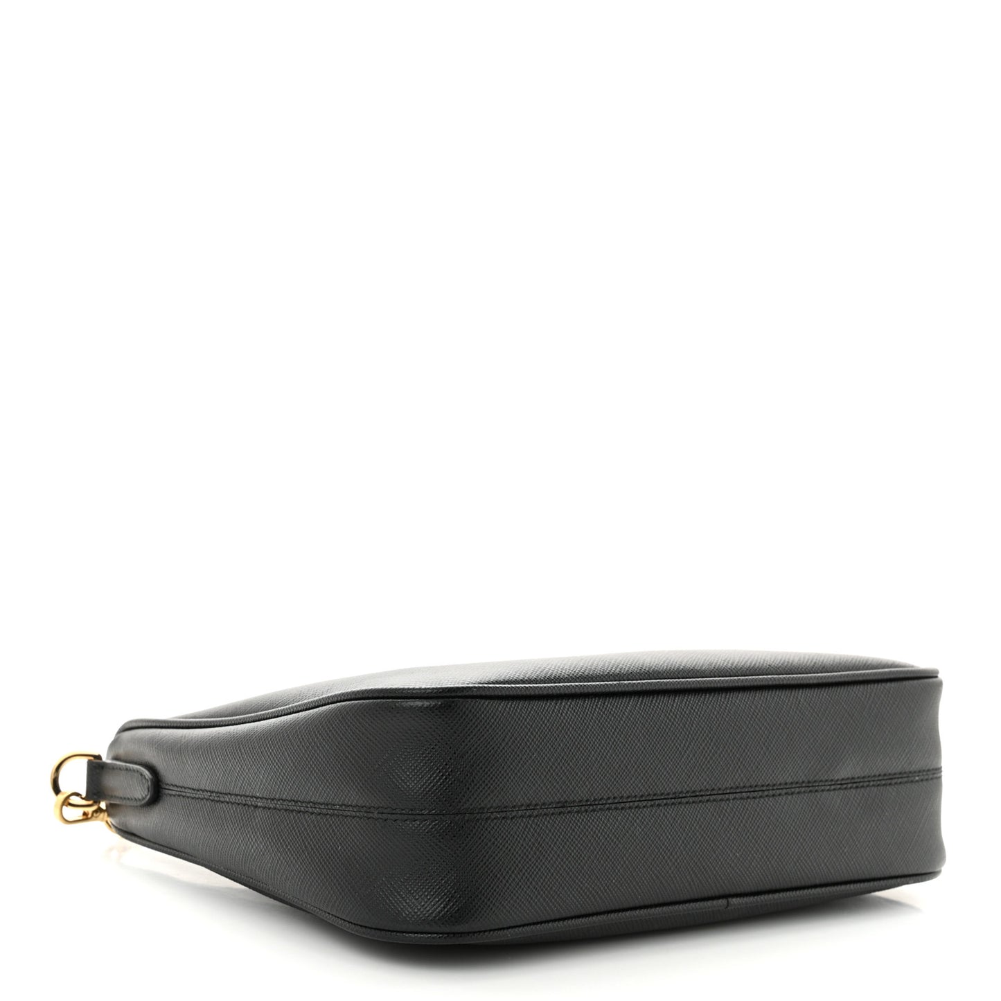 Saffiano Lux Re-Edition 2005 Shoulder Bag Black