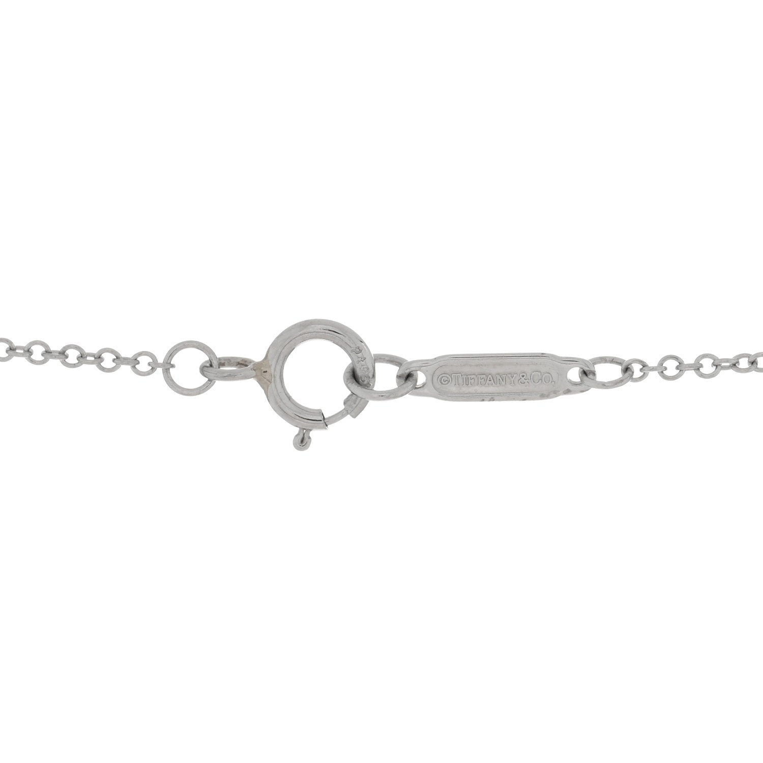 Tiffany Platinum Diamond Paper Flowers Pendant Necklace 4 of 4