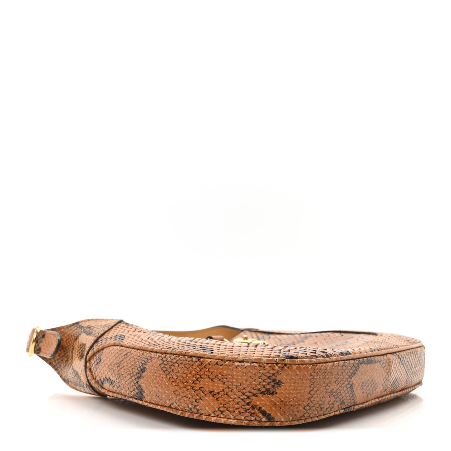 Snakeskin Calfskin Small Jackie 1961 Hobo Brown