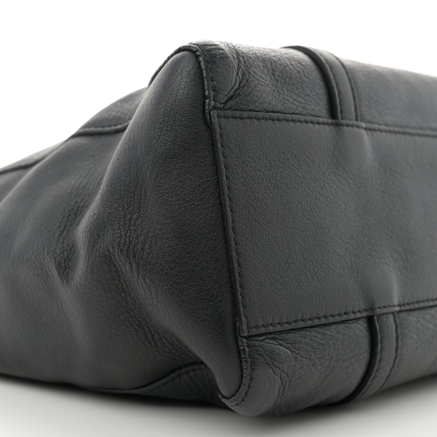 Smooth Calfskin Double Sided XS Everyday Tote Black