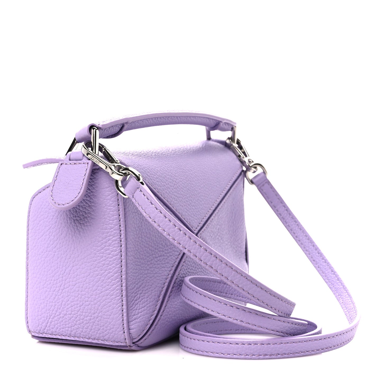 Calfskin Mini Puzzle Bag Light Mauve
