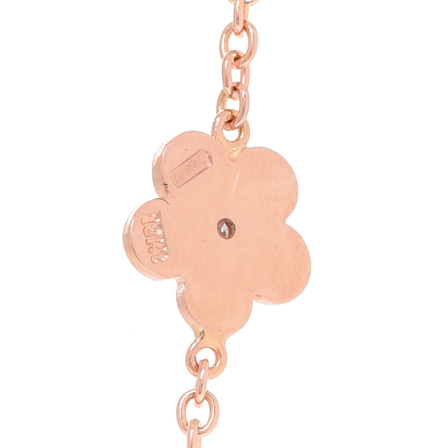 Pasquale Bruni 18K Rose Gold Milky Quartz Carnelian Diamond Bon Ton Sautoir Necklace 5 of 7