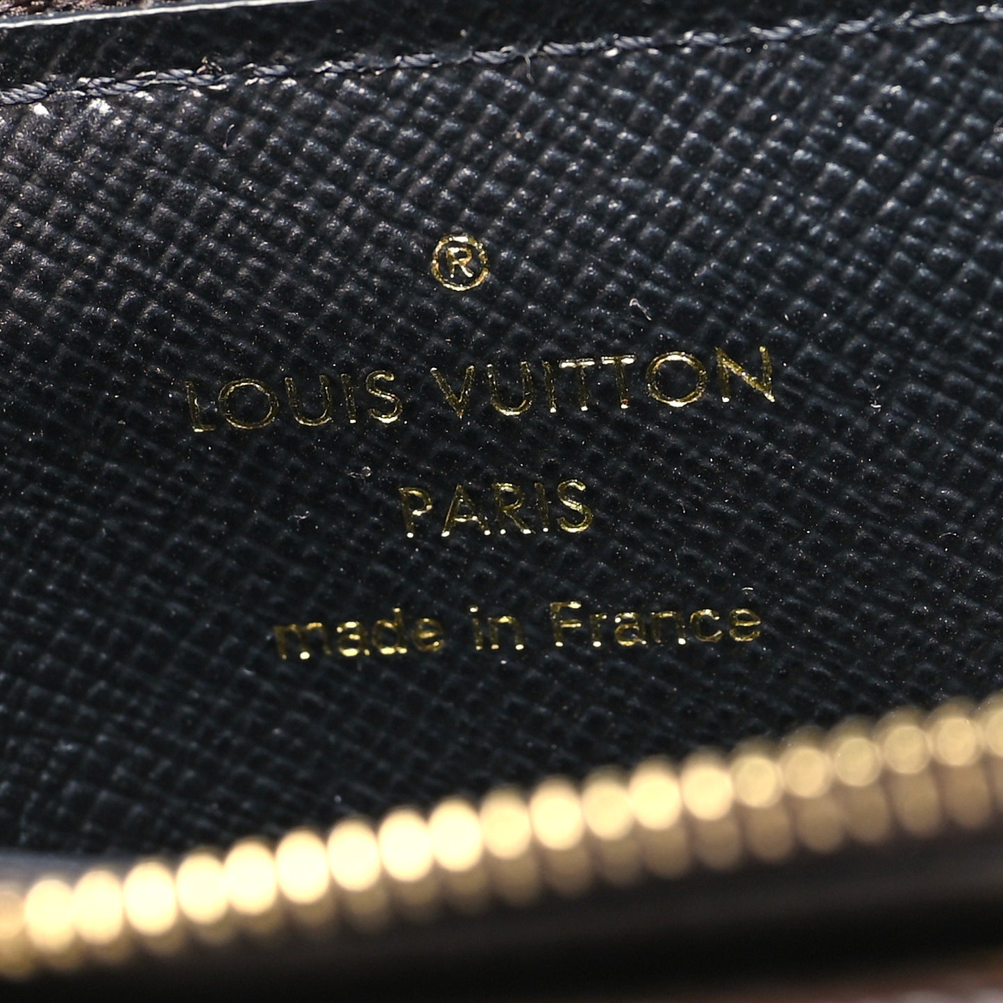 Monogram Recto Verso Card Holder Black