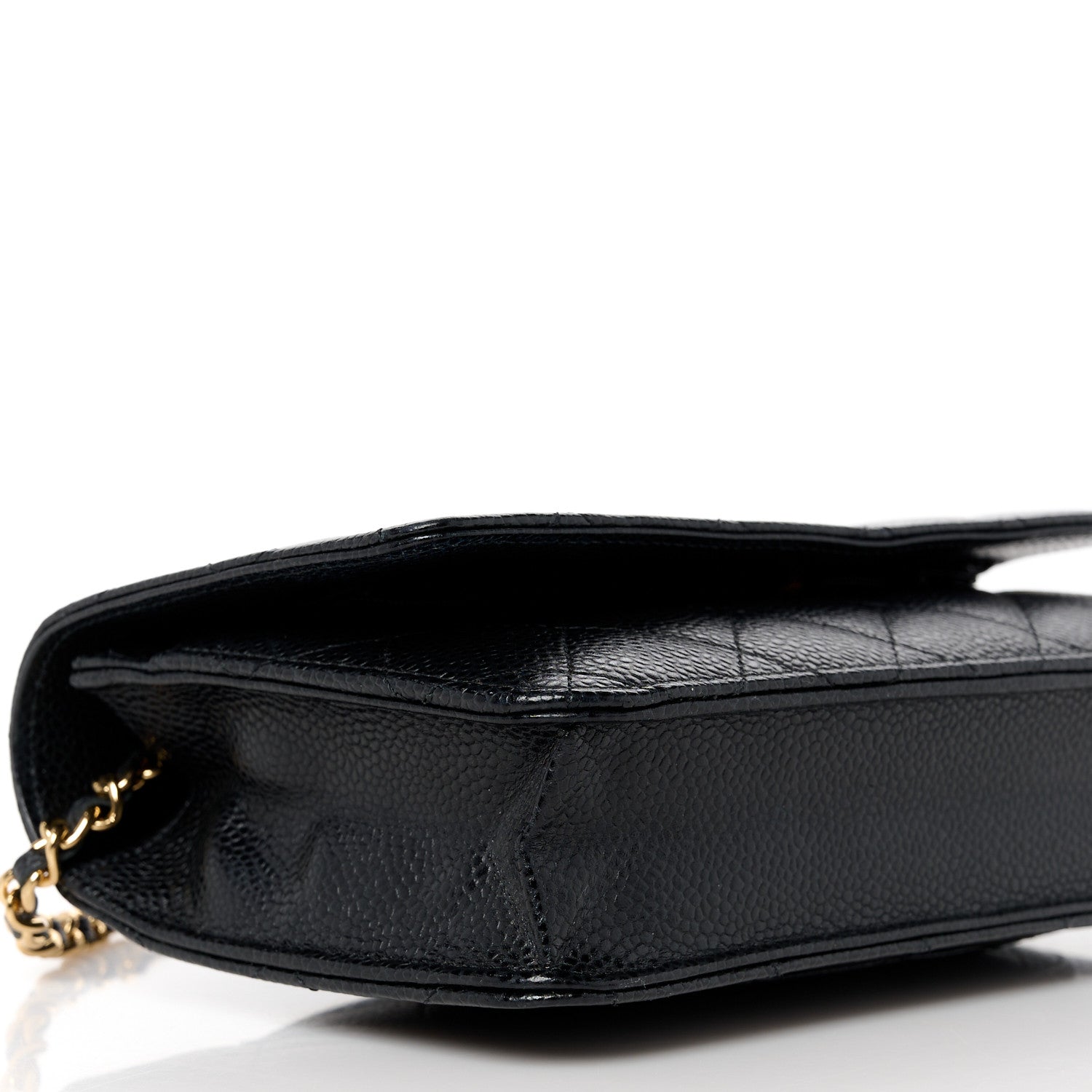 Chanel Caviar Quilted Wallet on Chain WOC Black 10 of 12