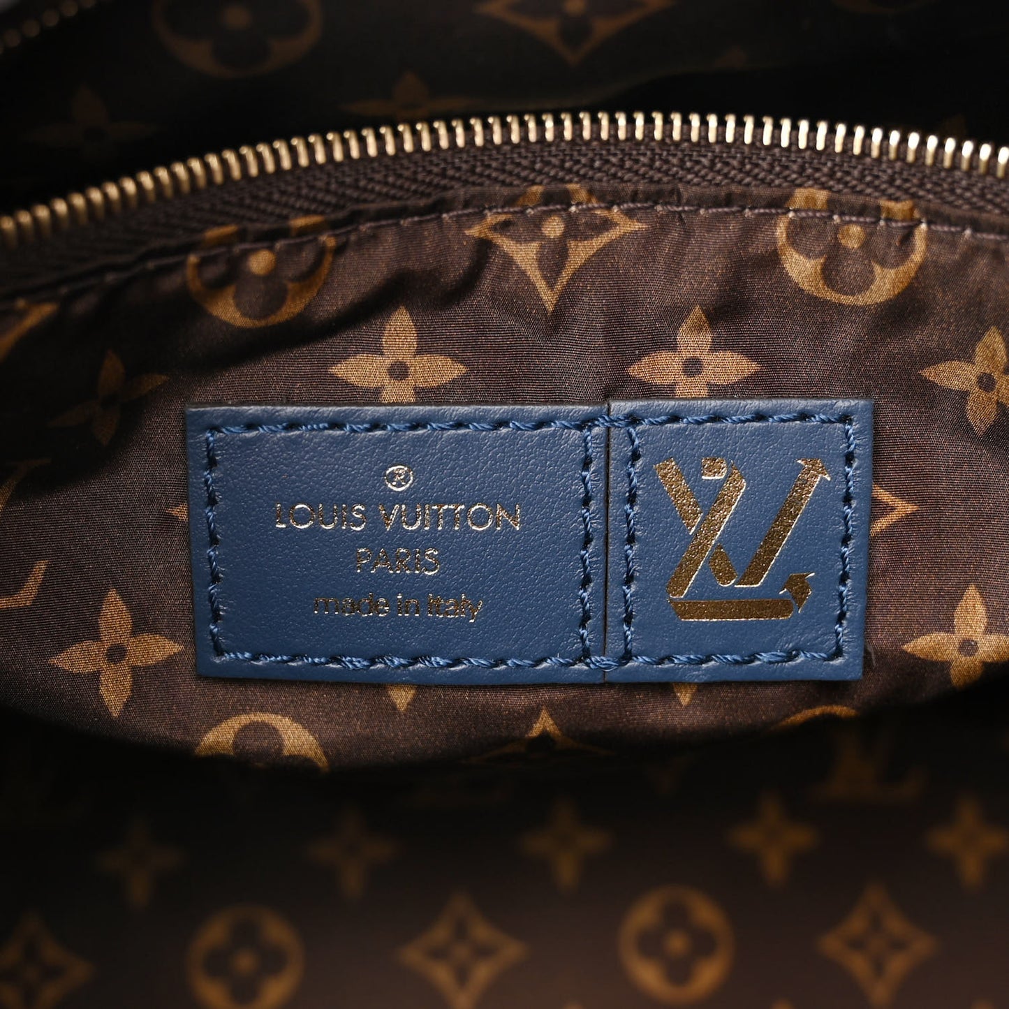 Econyl Mini Monogram Pillow Speedy Bandouliere 25 Navy