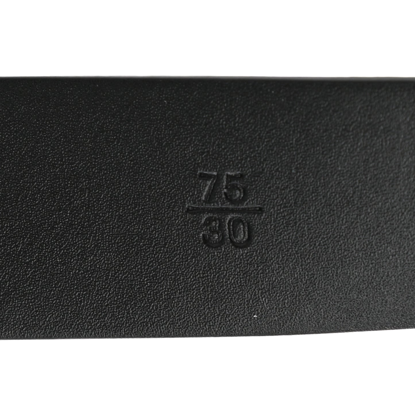 Calfskin Pearl Crystal CC Belt 75 30 Black