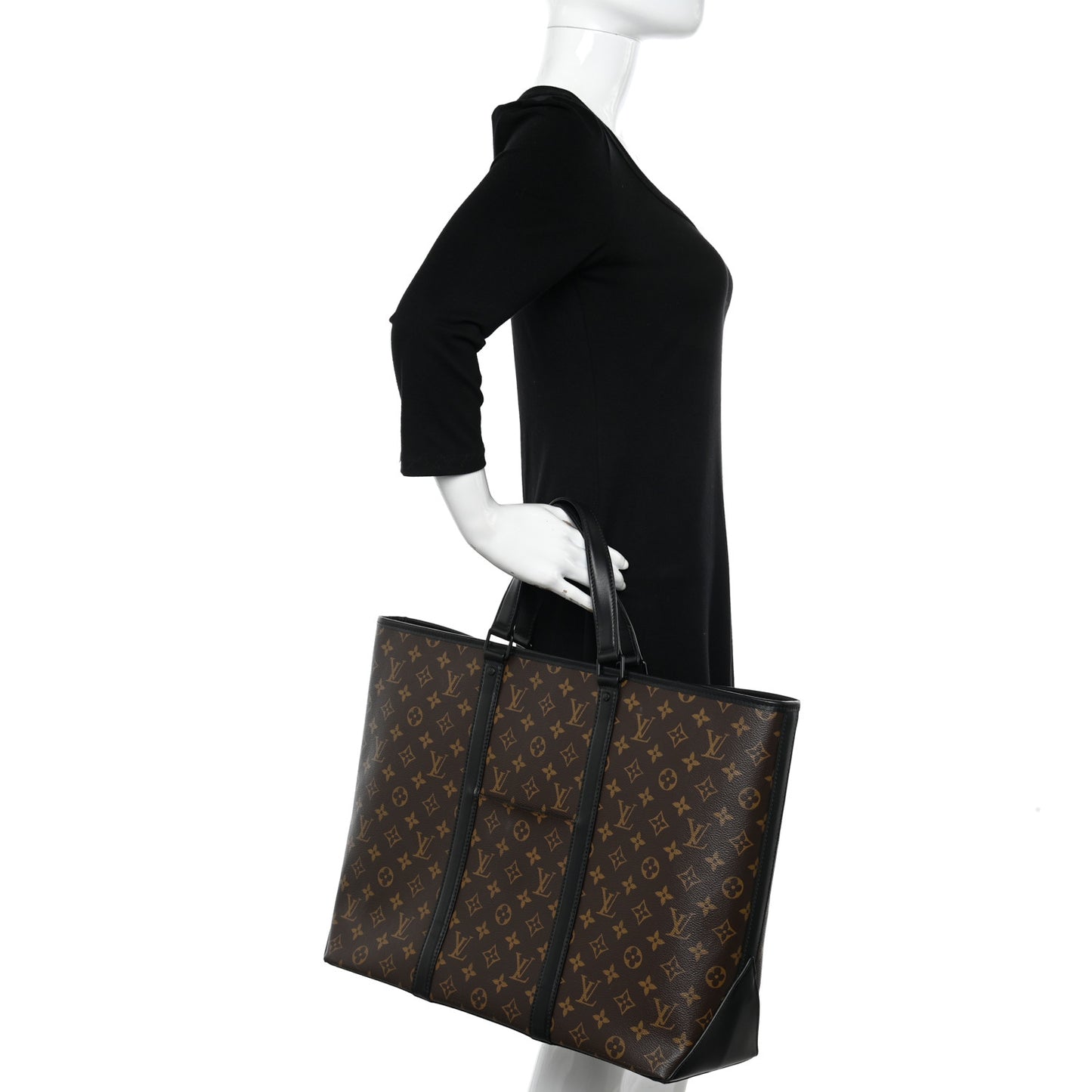 Monogram Macassar Weekend Tote GM