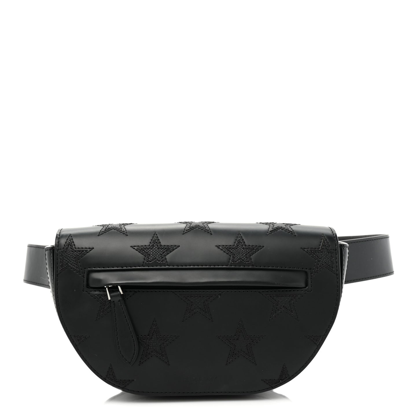 Calfskin Small Star Olympia Belt Bag Black