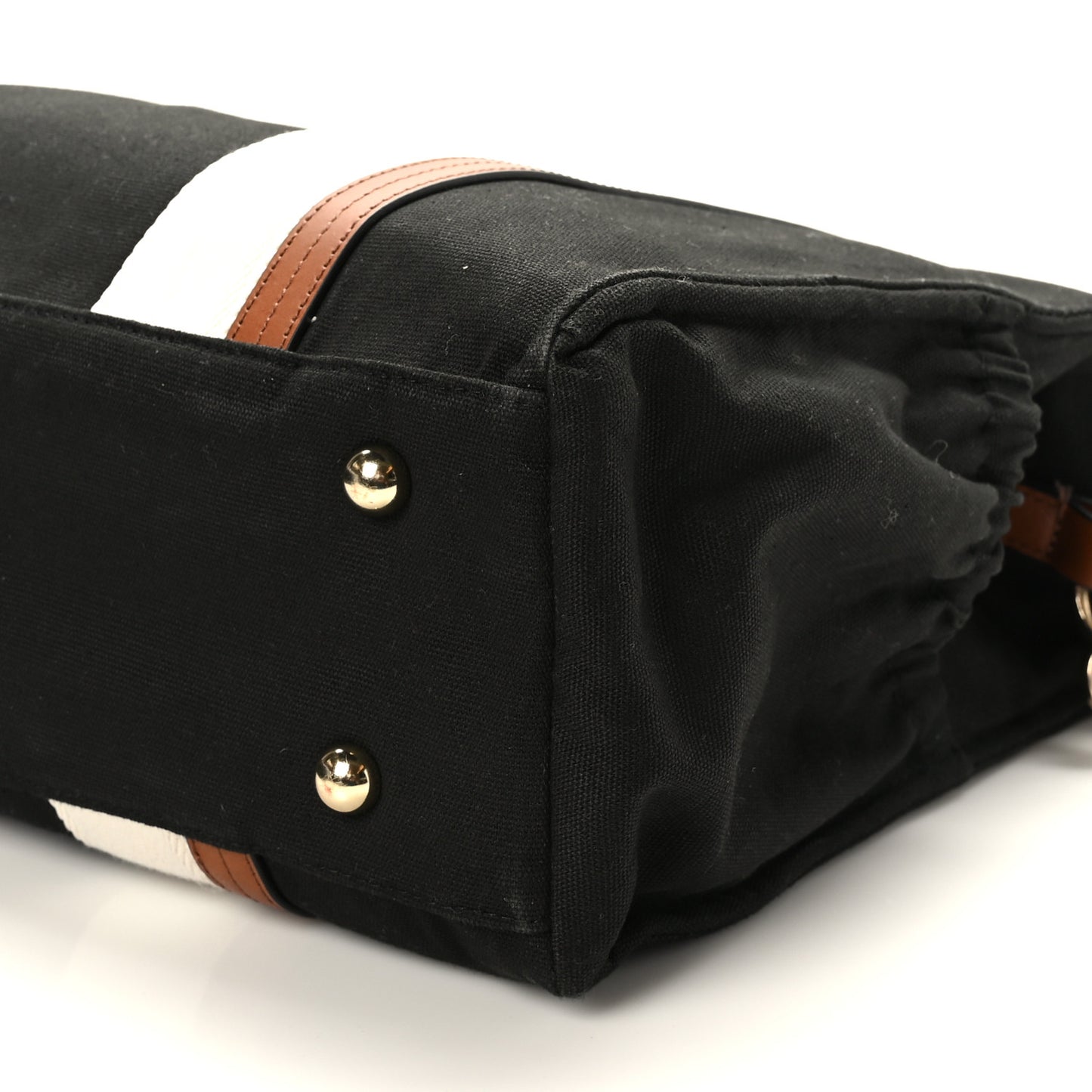 Cotton Calfskin Changing Bag Black