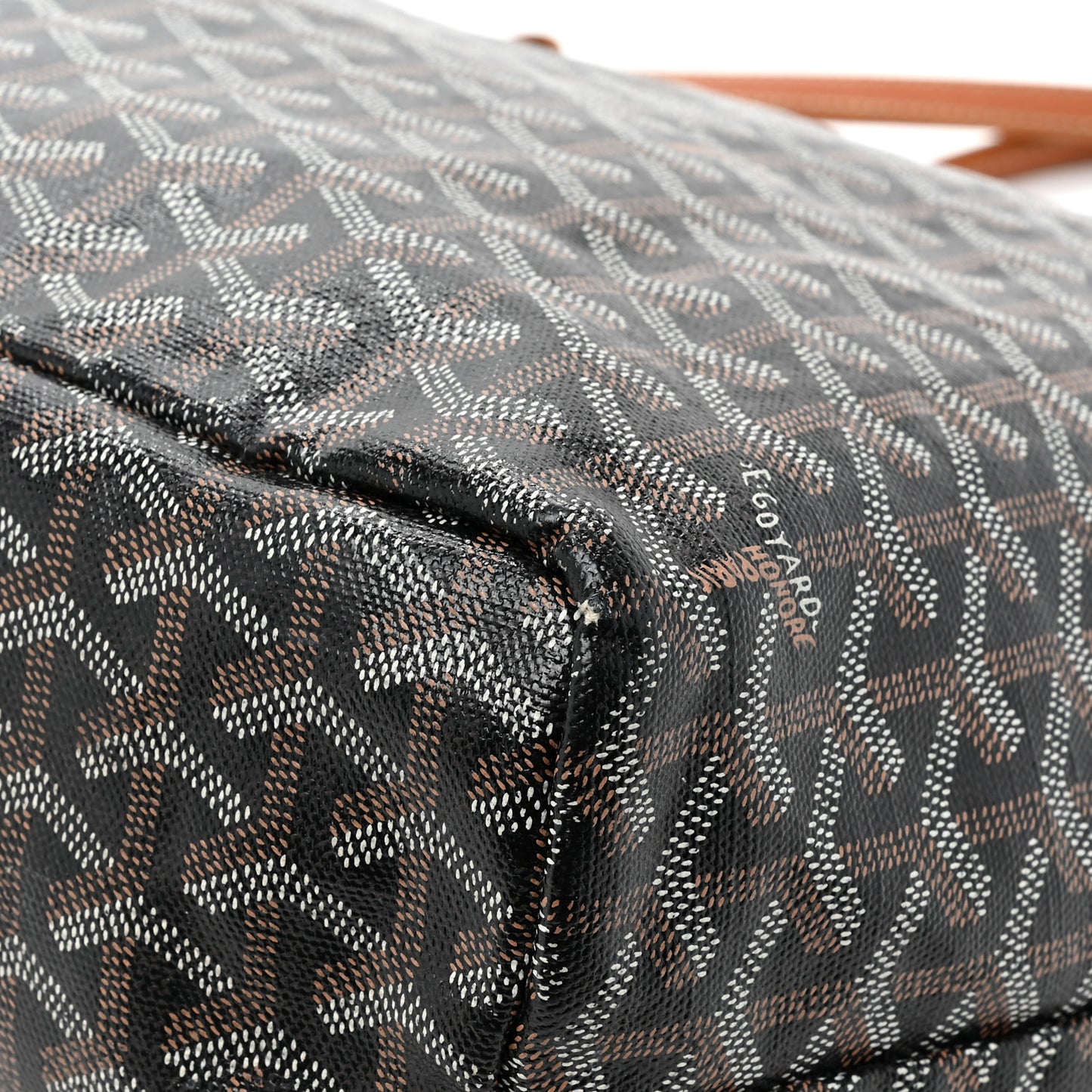 Goyardine Saint Louis PM Black Gold