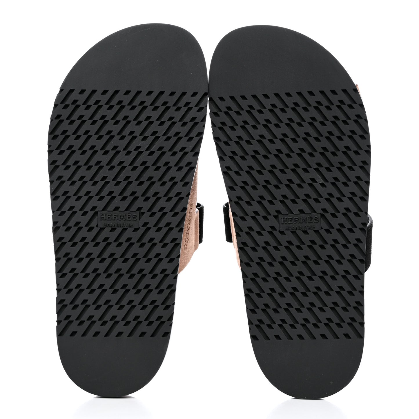 Suede Goatskin Womens Chypre Sandals 37.5 Rose Perle Black