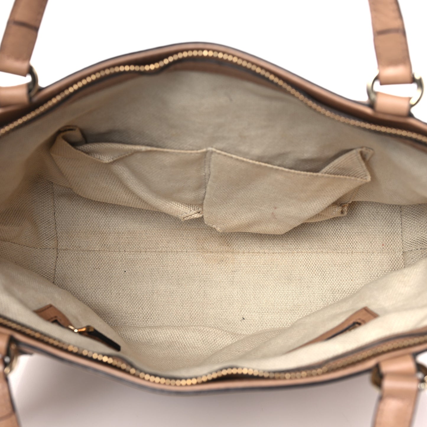 Pebbled Calfskin Small Soho Top Handle Bag Camelia
