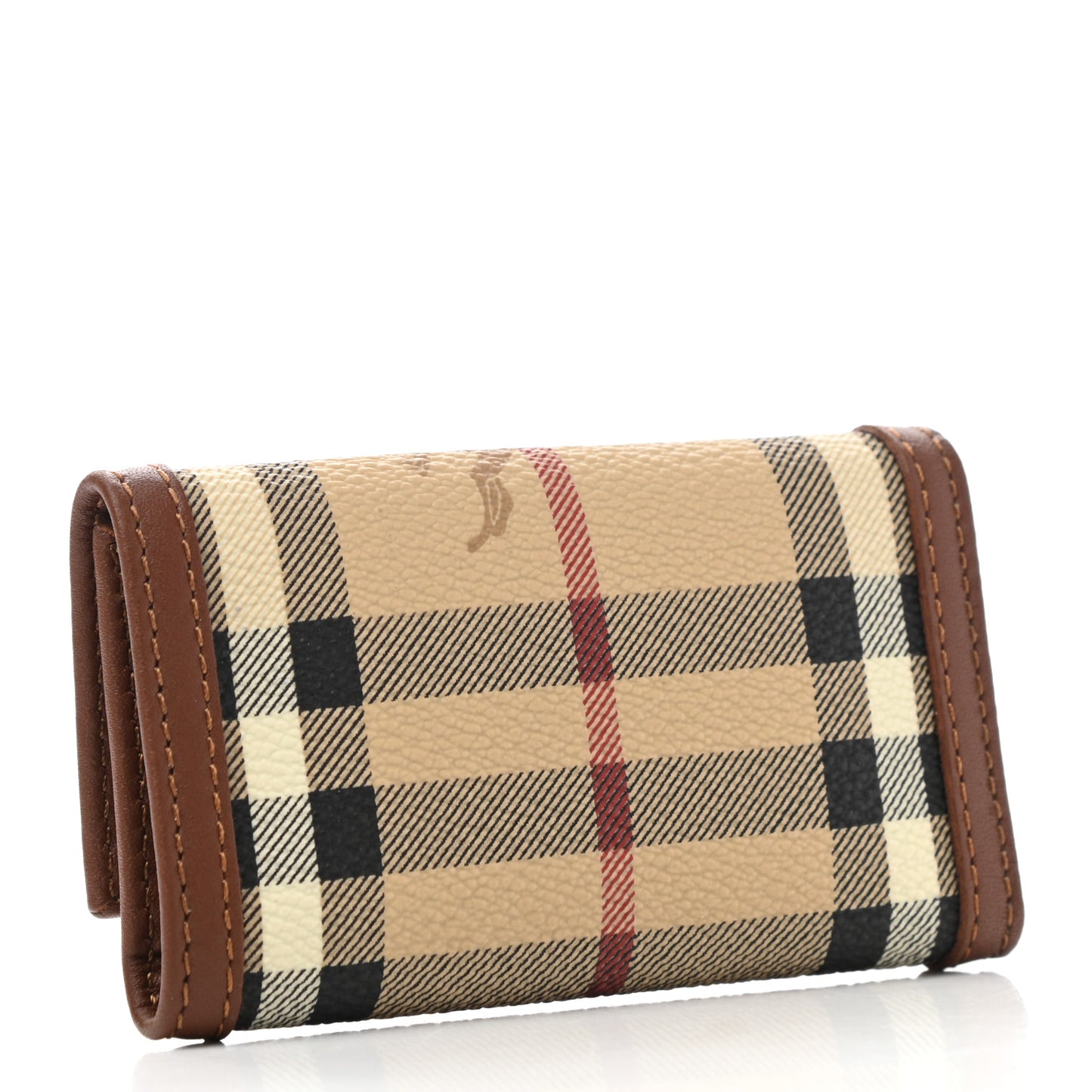 Haymarket Check 6 Key Holder Case Brown