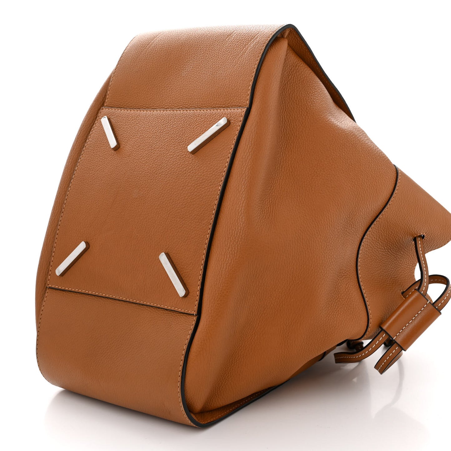 Calfskin Medium Hammock Shoulder Bag Tan