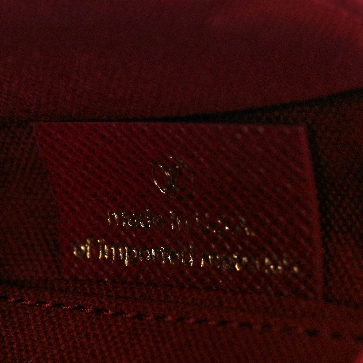 Monogram Pochette Felicie Chain Wallet Fuchsia