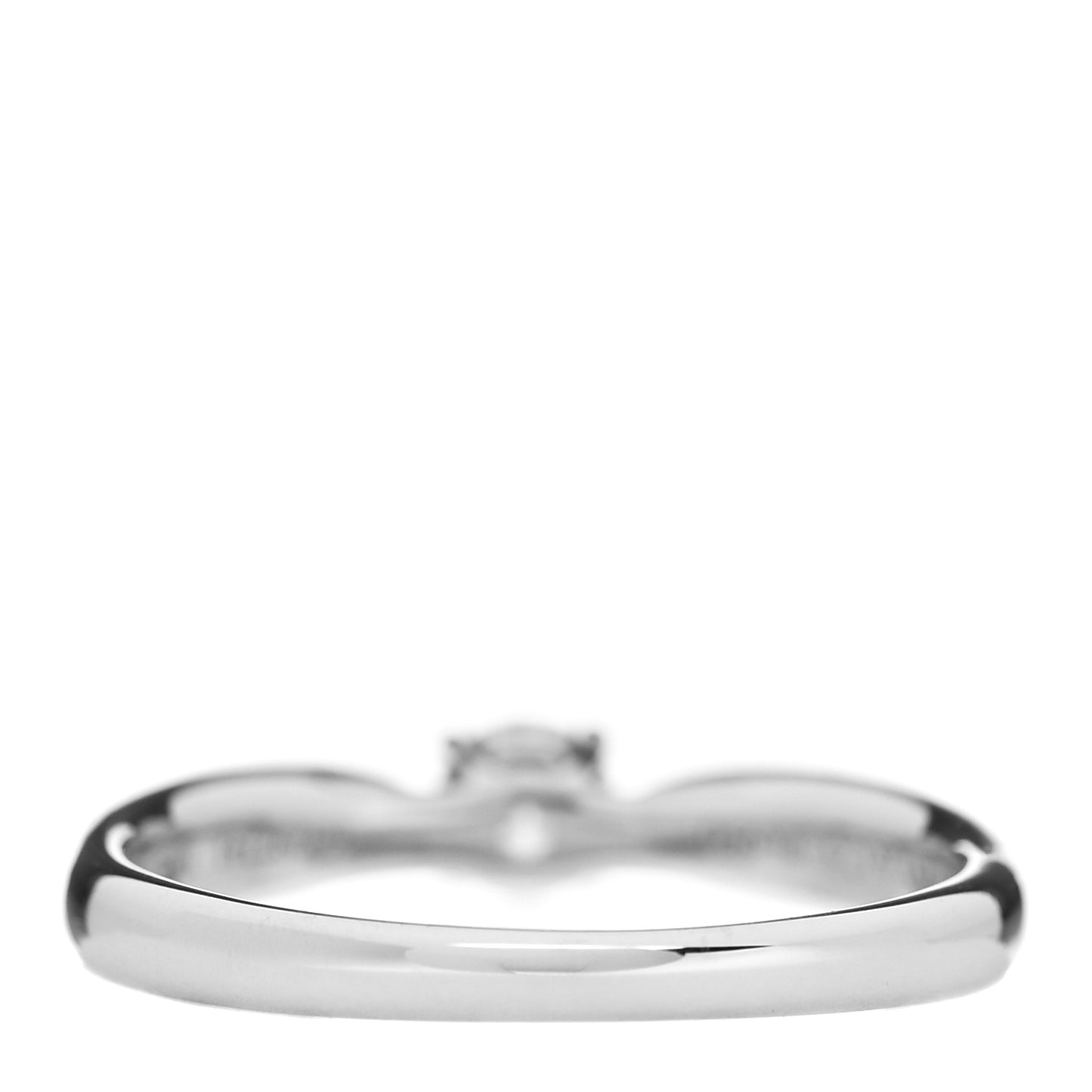 Platinum Diamond .20ct Harmony Solitaire Engagement Ring 49 5