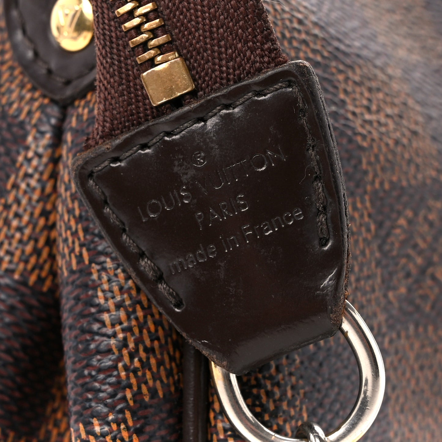 Damier Ebene Eva Clutch
