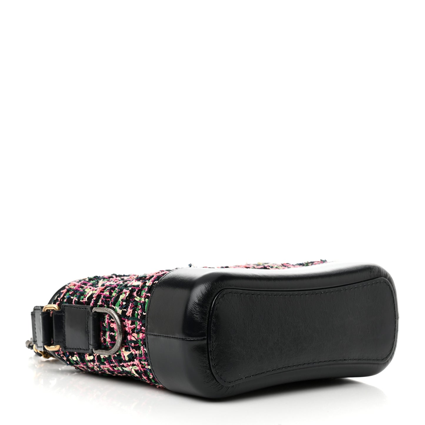 Tweed Calfskin Small Gabrielle Hobo Multi