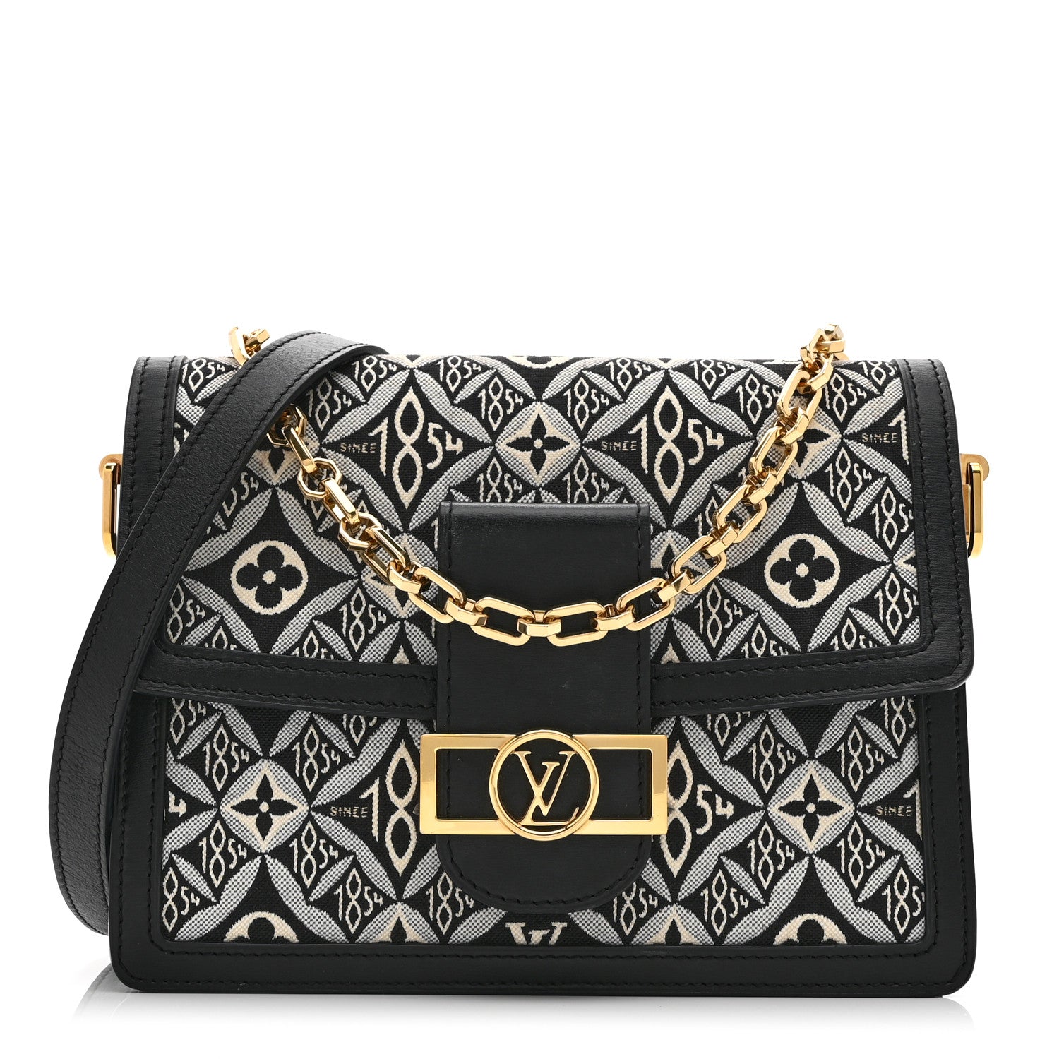 Louis Vuitton Jacquard Since 1854 Dauphine MM Grey 1772191