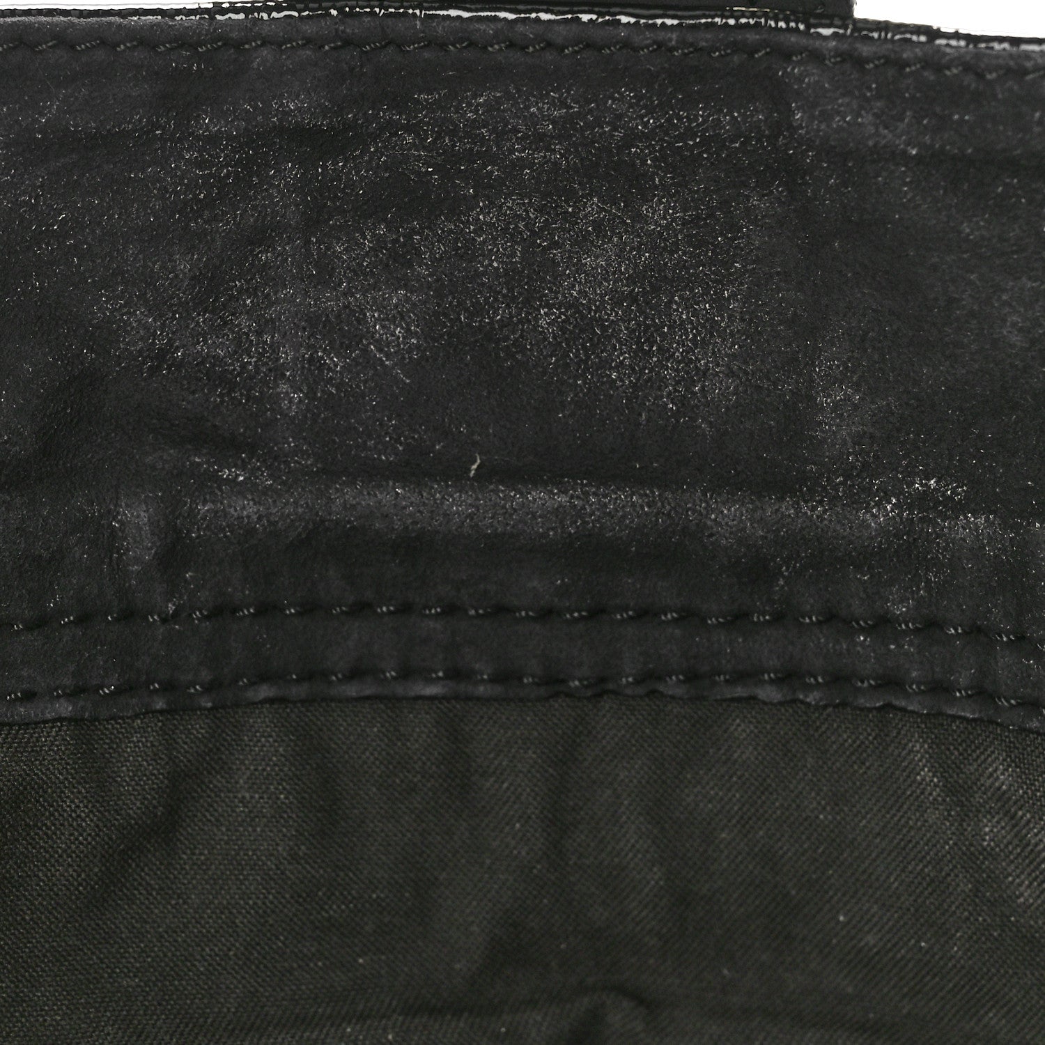 Fendi Vitello Naplak Medium Convertible Baguette Black 11 of 11