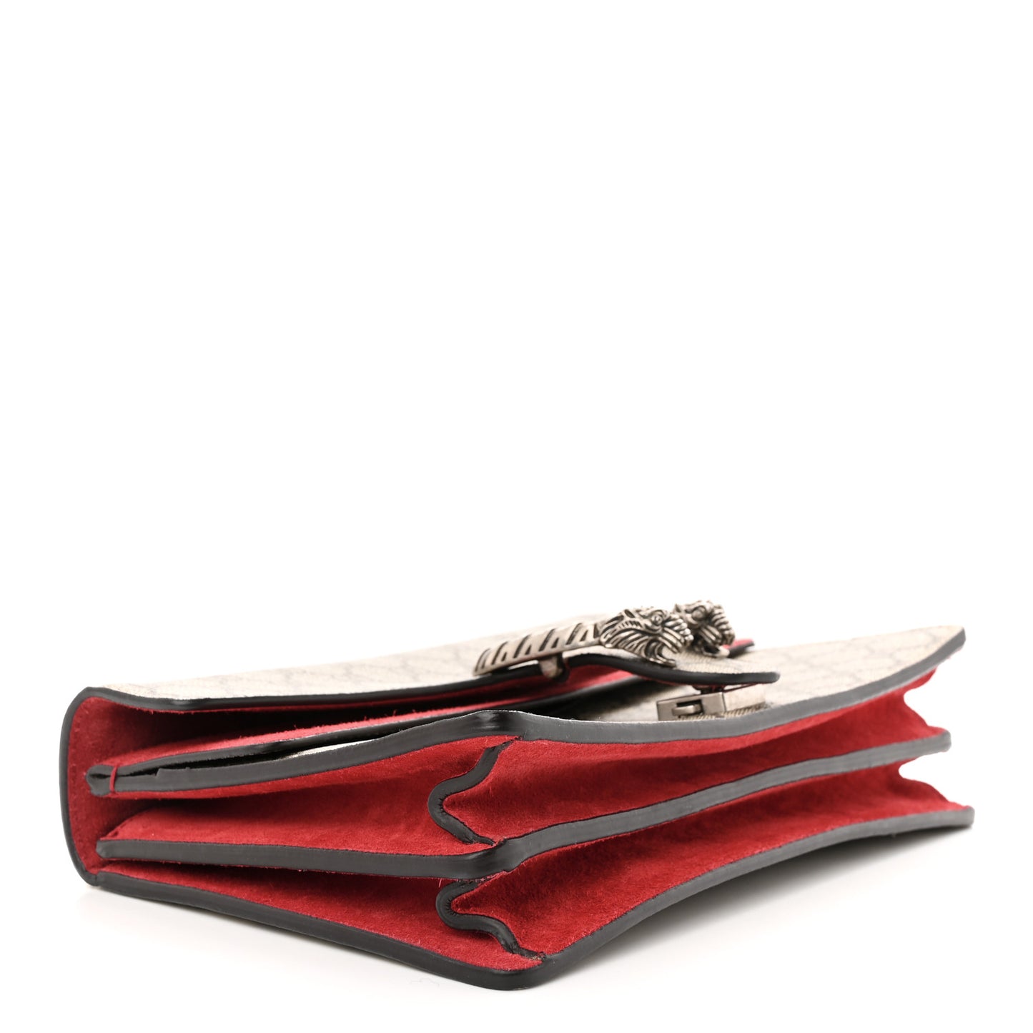 GG Supreme Monogram Small Dionysus Shoulder Bag Red