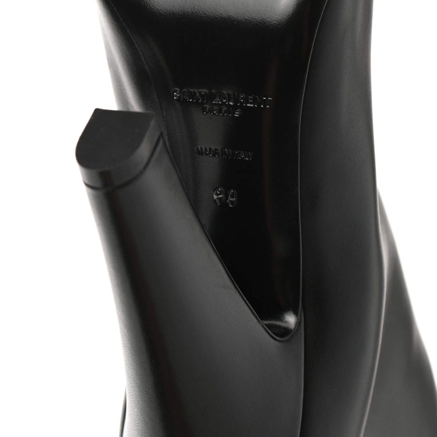 Vanity Softy Calfskin 68 Tube 110 Boots 39 Black