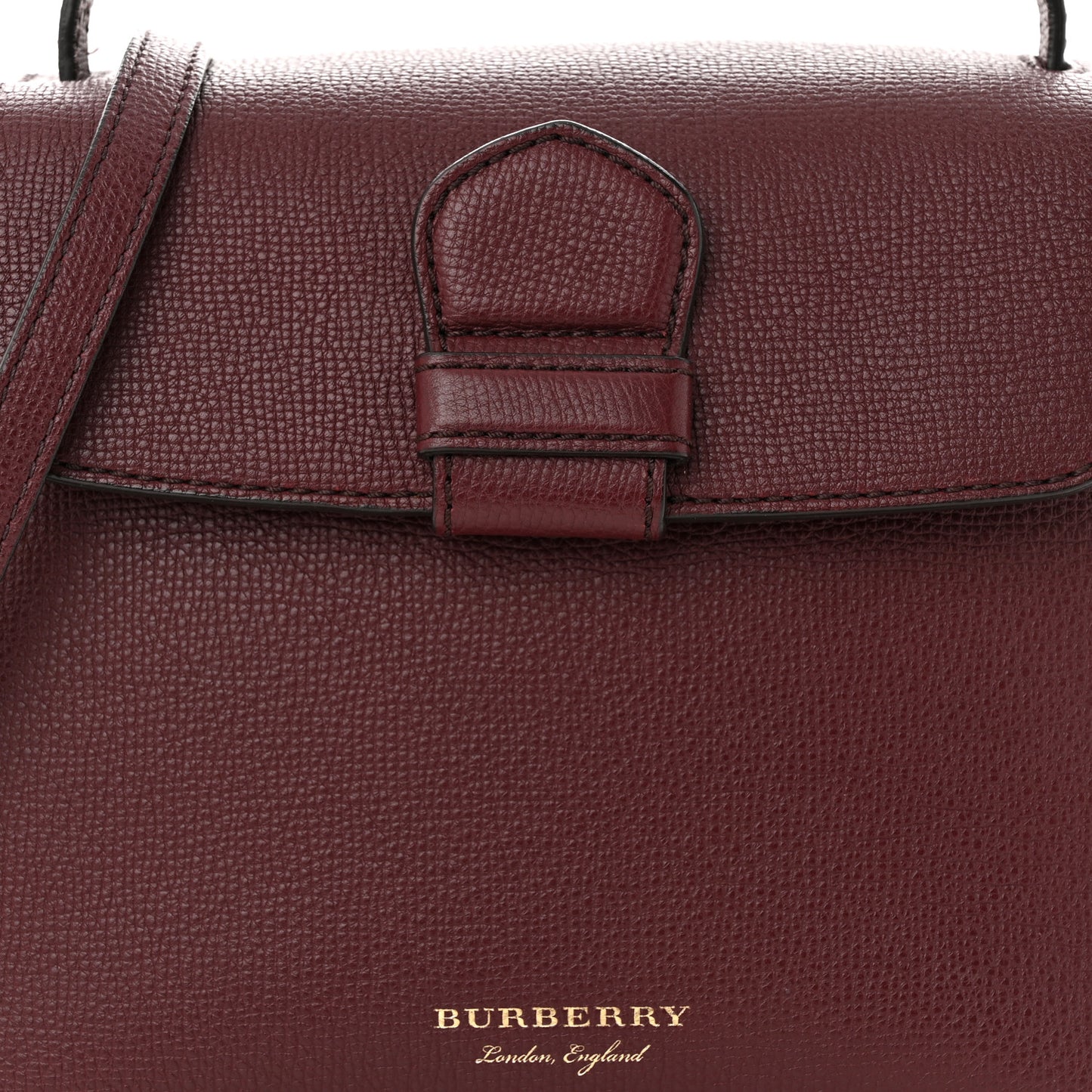 Derby Calfskin House Check Small Camberley Mahogany Red