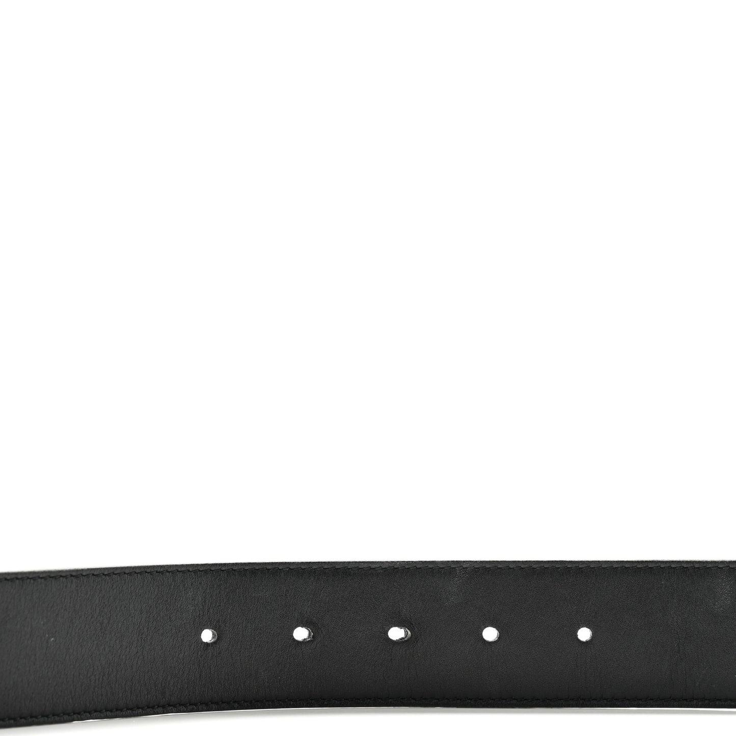Plutone Calfskin Double G 40mm Belt 90 36 Black