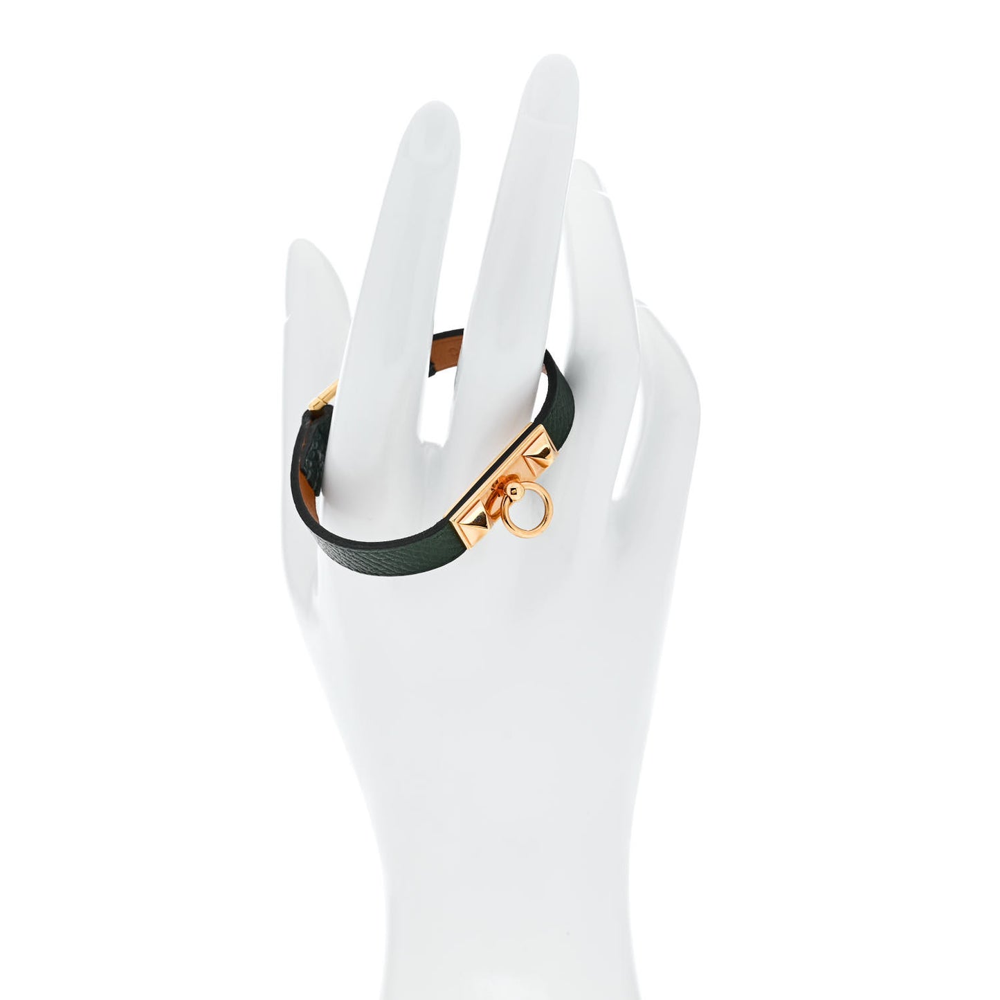 Epsom Micro Rivale Bracelet XS Vert Anglais