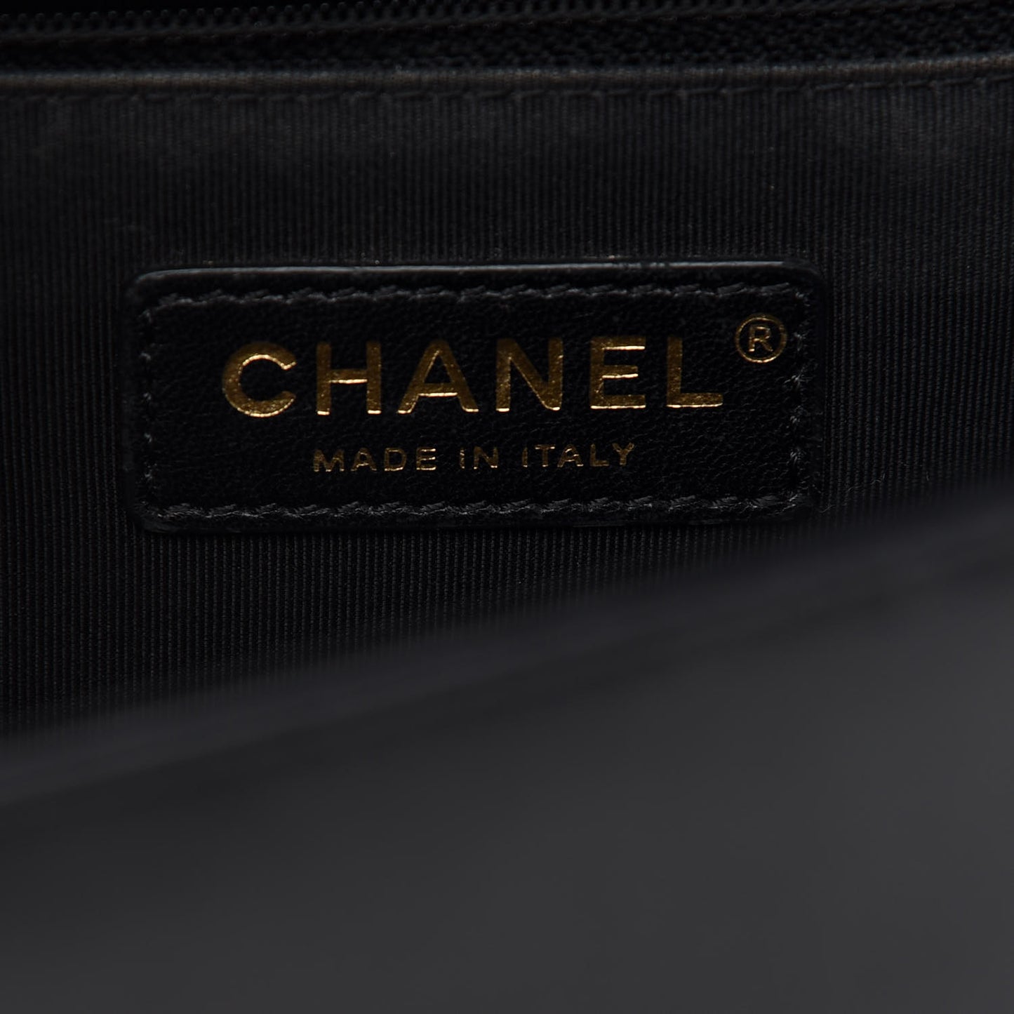 Lambskin Quilted New Medium Boy Flap Black