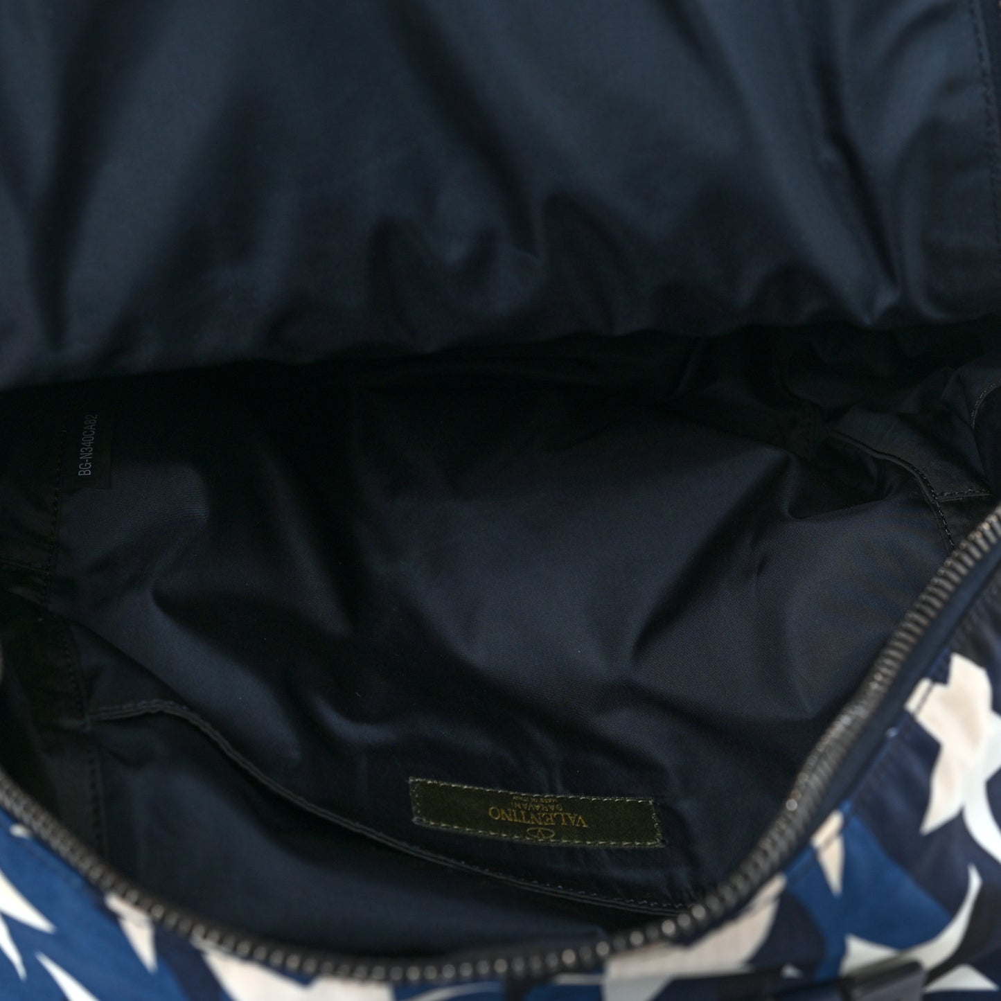 Nylon Camustars Backpack Navy Multicolor