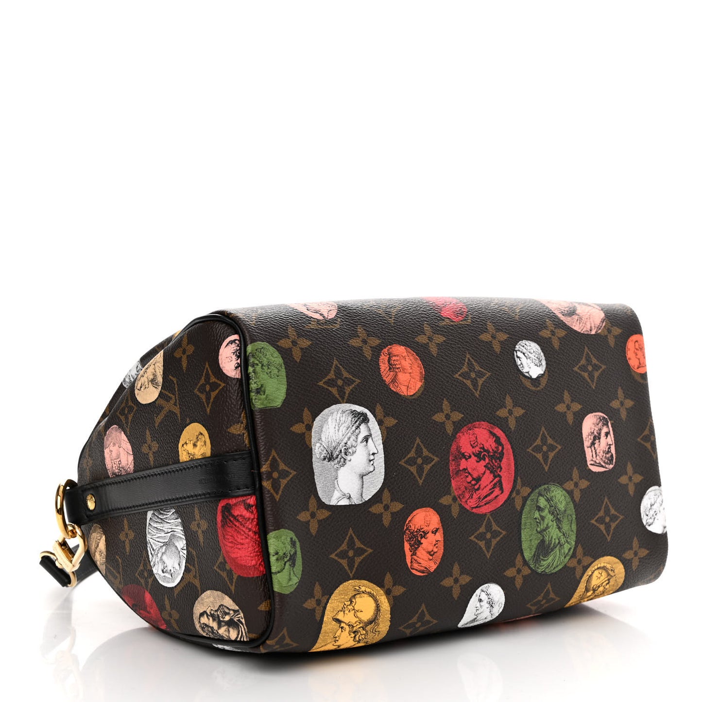 x FORNASETTI Monogram Cameo Speedy Bandouliere 25