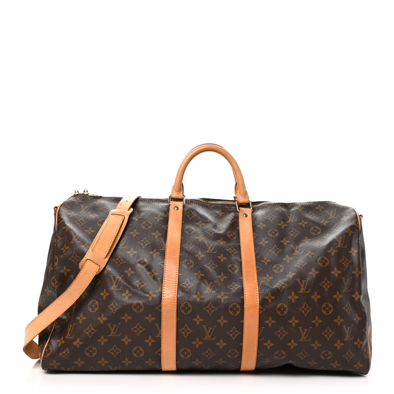 Louis Vuitton Monogram Keepall Bandouliere 55 1 of 13