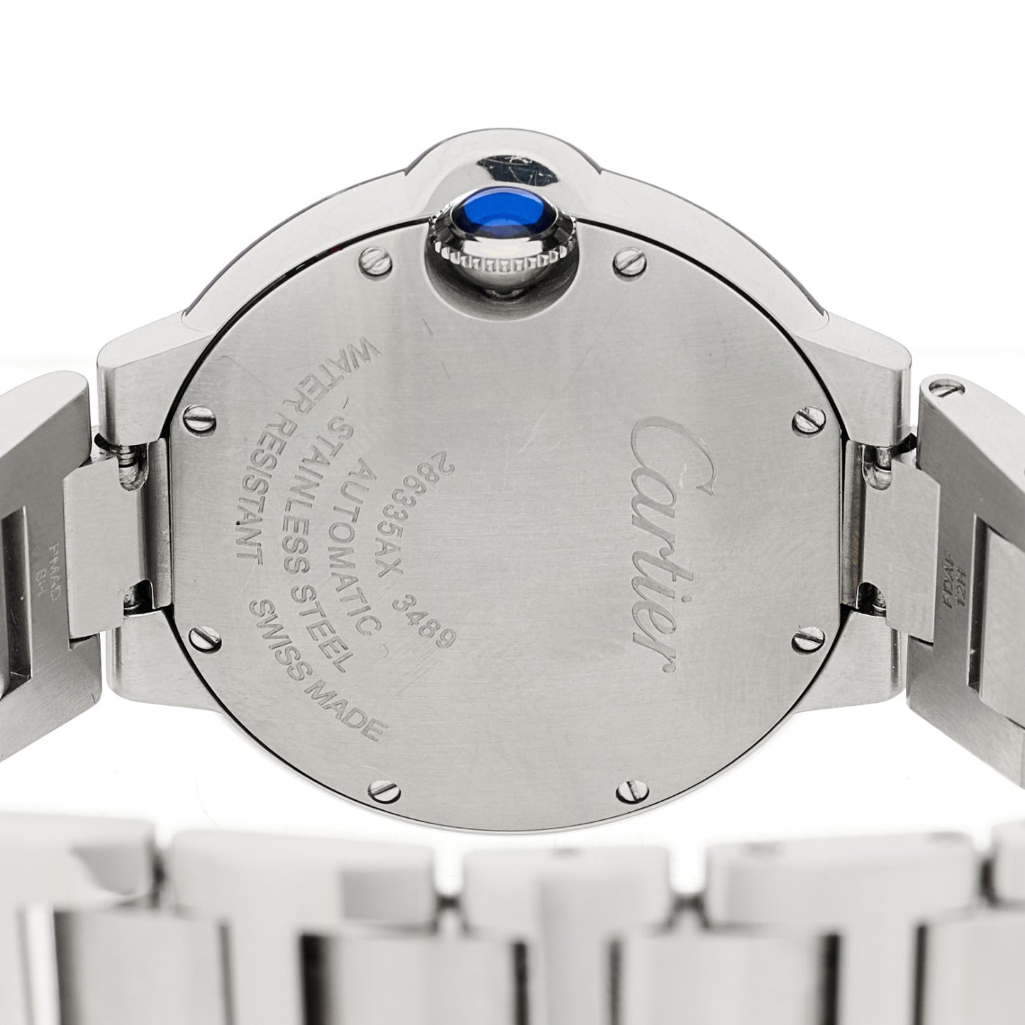 Stainless Steel 33mm Ballon Bleu De Cartier Automatic Watch