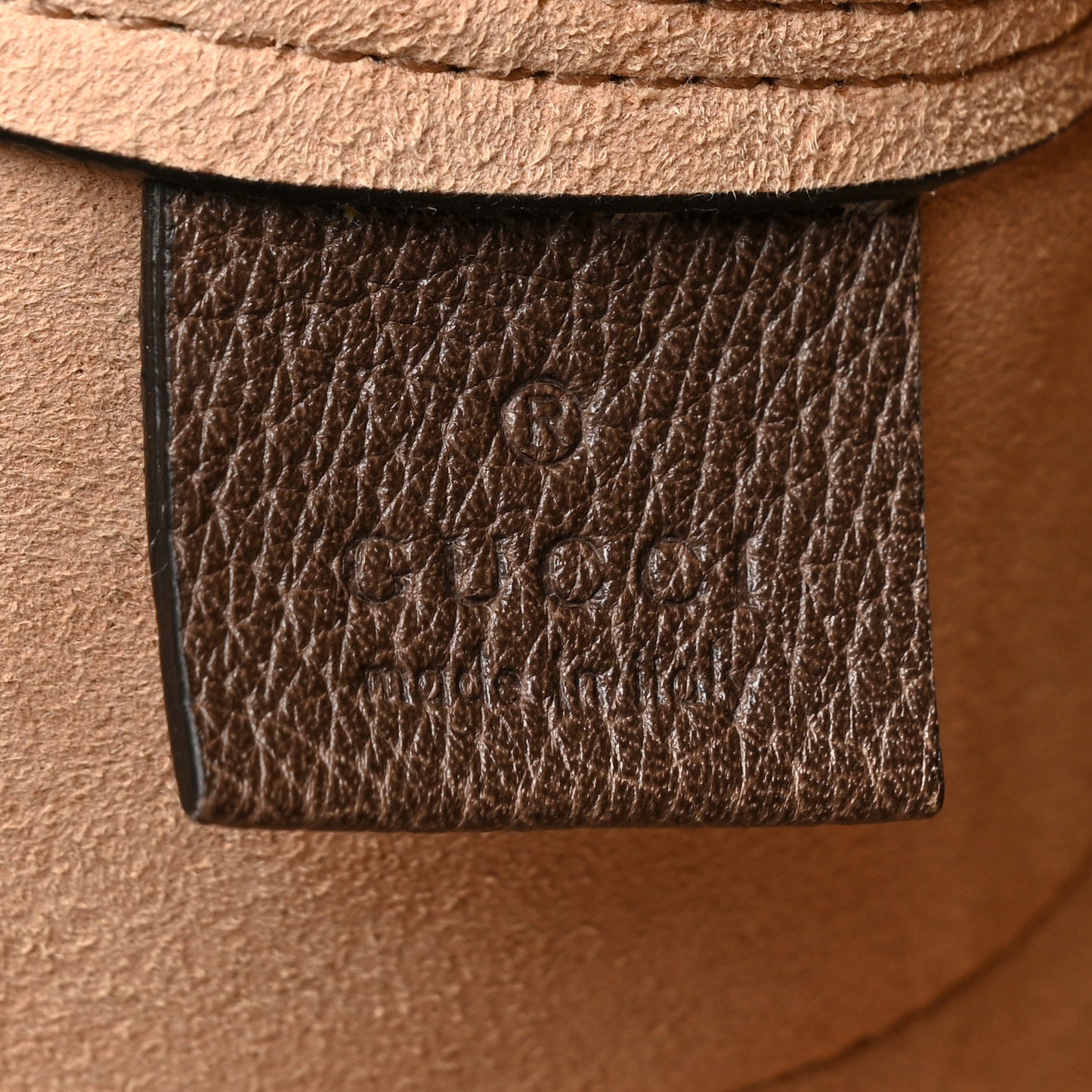 GG Supreme Monogram Web Large Ophidia Vertical Shopping Tote Brown