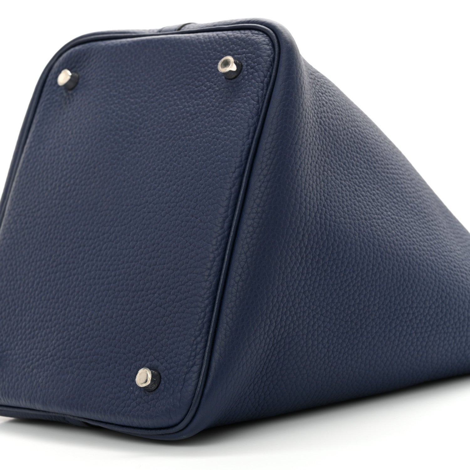 Hermes Taurillon Clemence Picotin Lock 22 MM Bleu De Malte 10 of 12