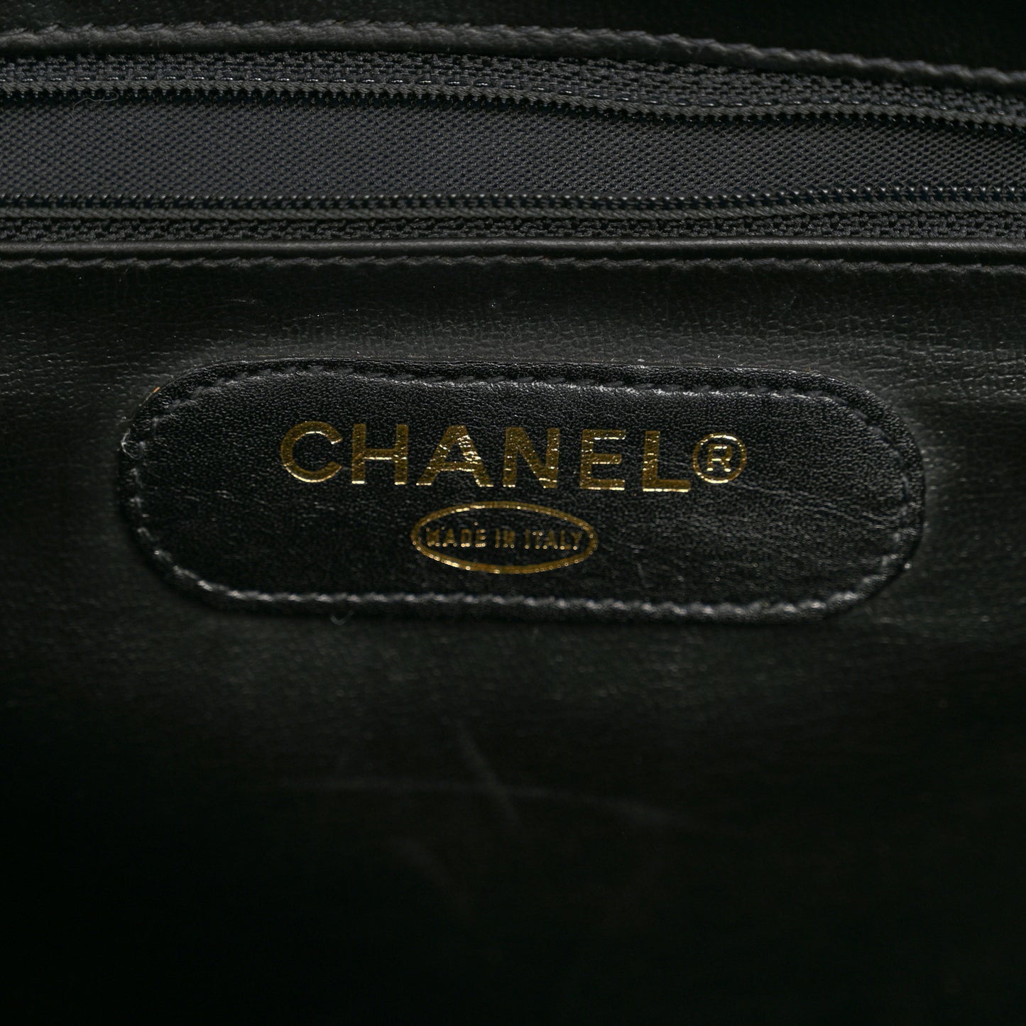 Calfskin Stitched XL Weekender Black