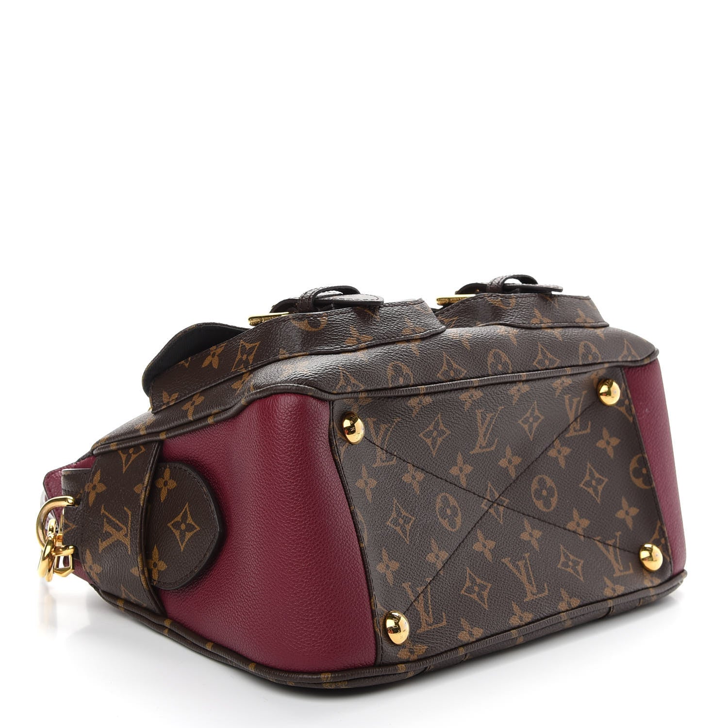 Louis Vuitton Monogram Manhattan NM Raisin 4 of 9