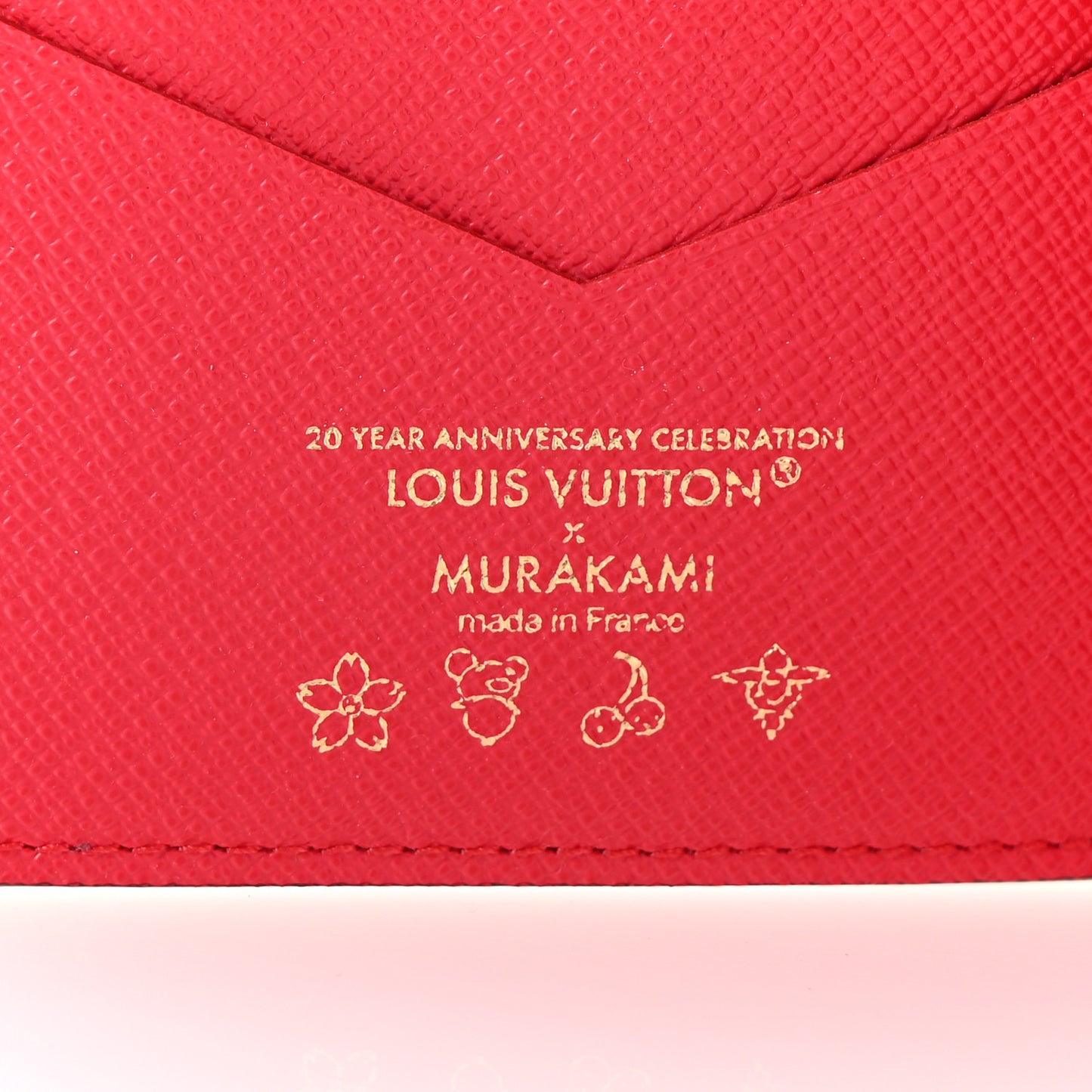 LV X TM Monogram Cerises Passport Cover