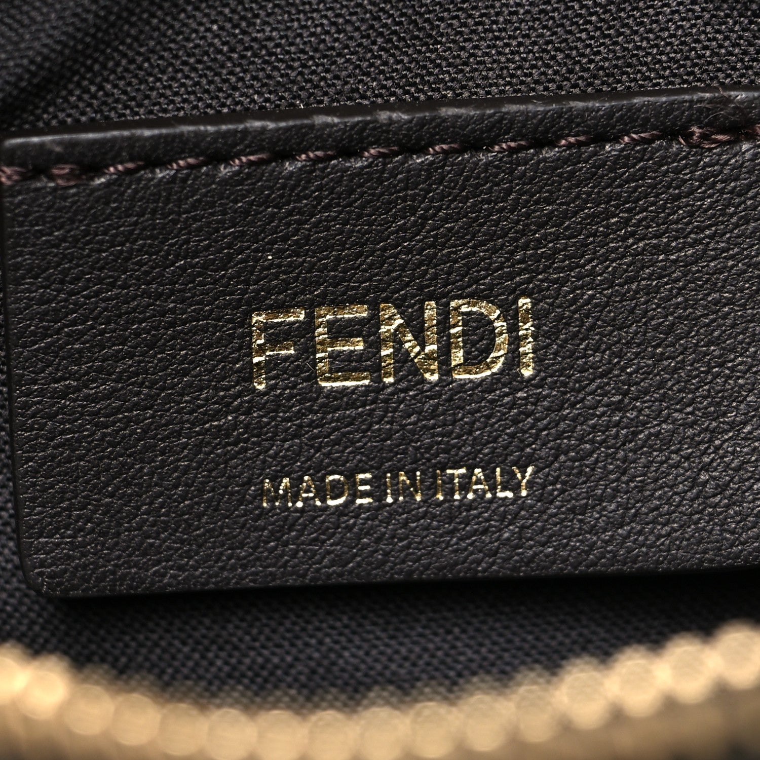 Fendi Vitello Grace Matte Small Fendigraphy Hobo Bag Dark Coffee 6 of 10