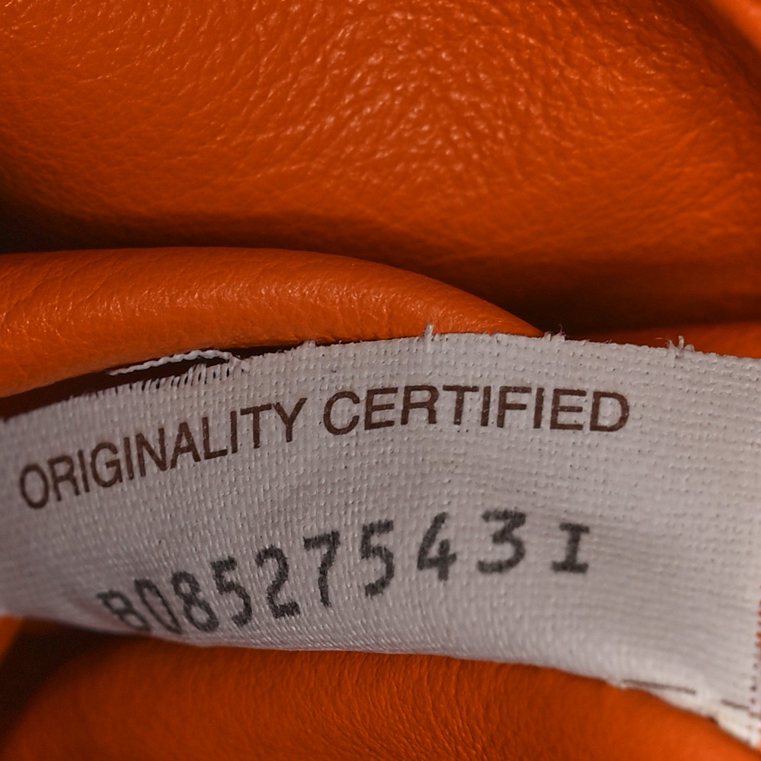 Bottega Veneta Nappa Intrecciato BV Twist Orange 6 of 11