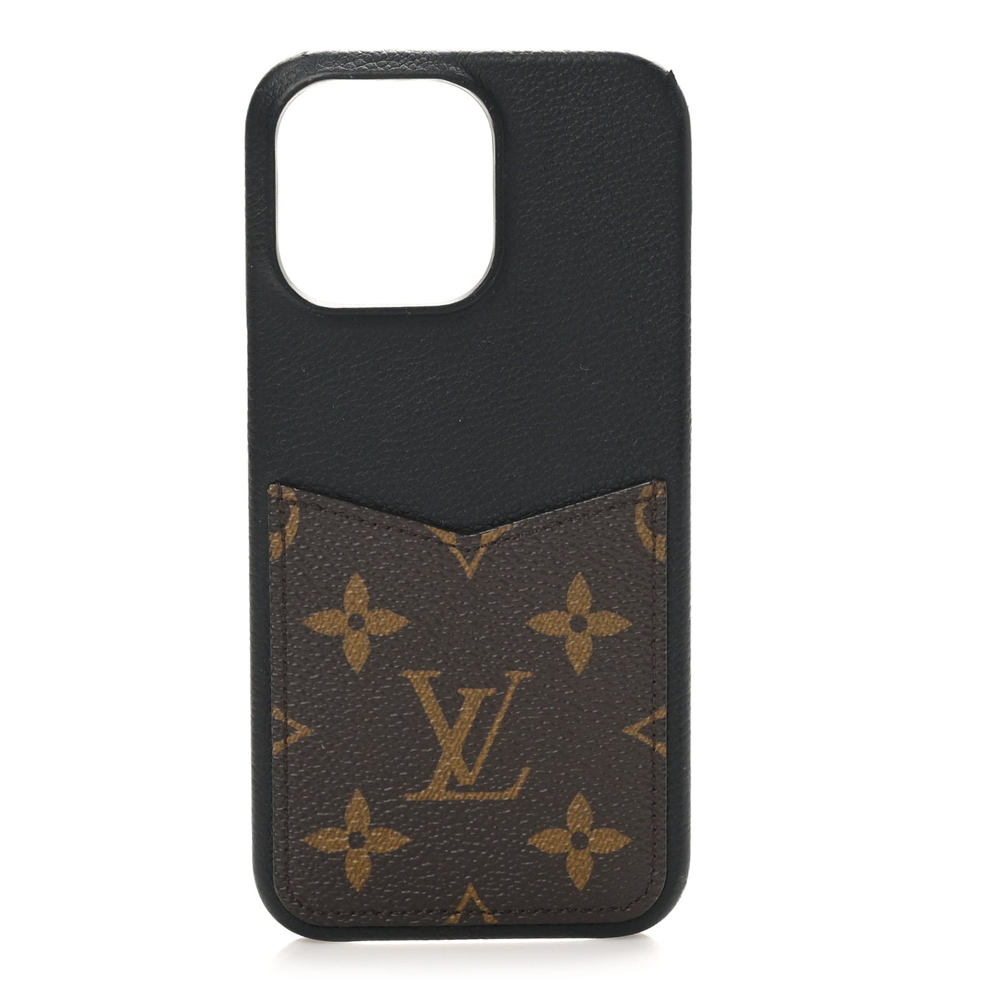 Monogram Pallas iPhone 15 Pro Max Bumper Black