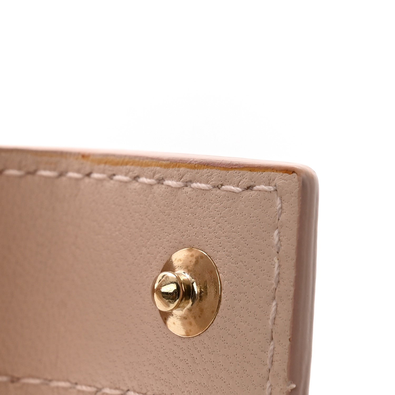 Christian Dior Lambskin Cannage Lady Dior 5-Gusset Card Holder Light Pink 11 of 14